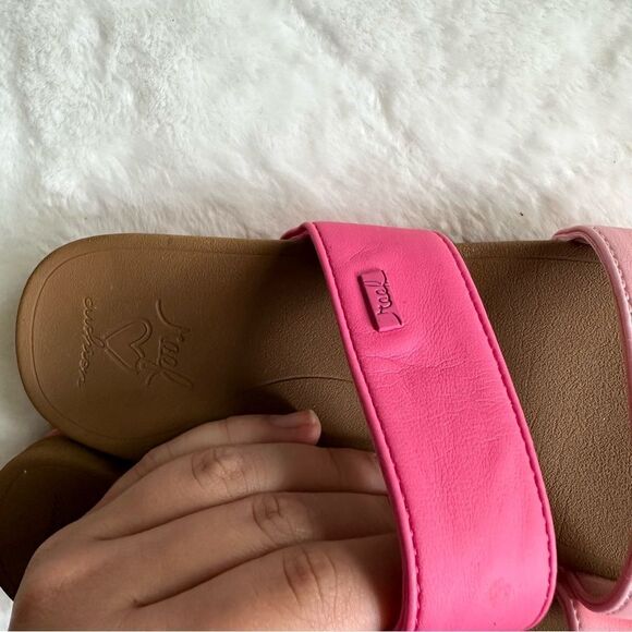 Reef Horizon Hi Sandal Pink Girl’s Size 3 - Picture 5 of 15